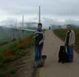 vacances vers la corse avec Ahostia de Lage Baston. pont de Millau